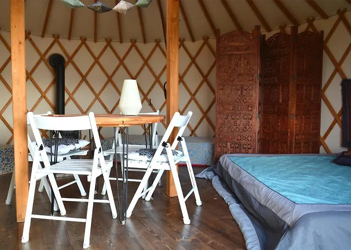 Dzika Jurta Na Lebkach Luxusní stan *