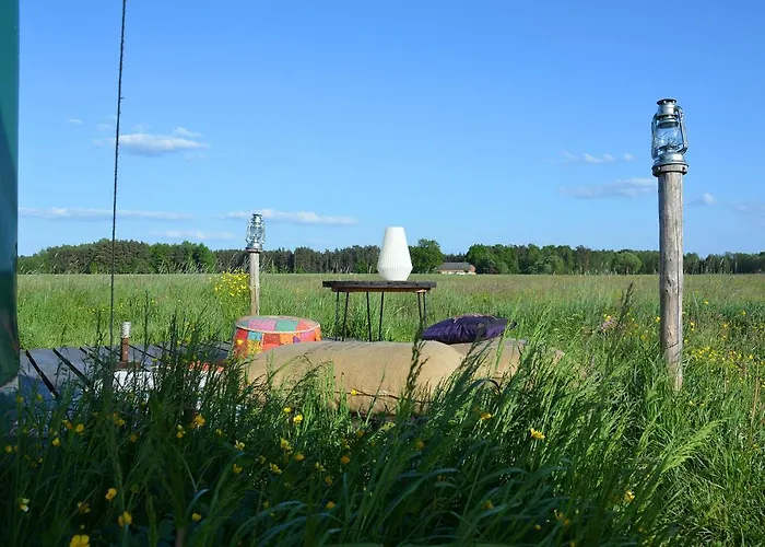 Luxusní stan Dzika Jurta Na Lebkach *